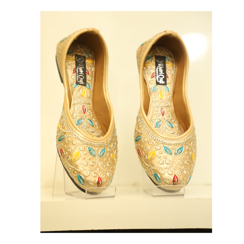 Phulkari – Short Sol Punjabi Jutti