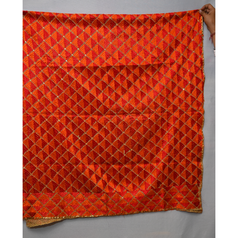Pure Handwork Bagh Phulkari 