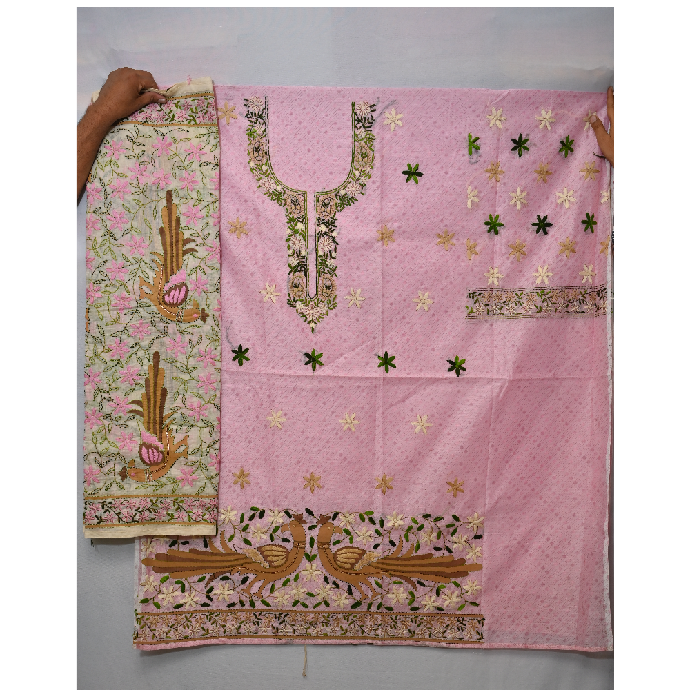 Handwork Phulkari Suit